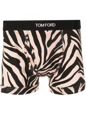 Bokseršorti ar apdruku ar zebras rakstu Tom Ford