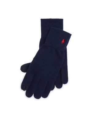 Mănuși Polo Ralph Lauren albastru