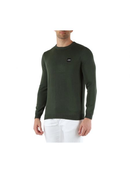 Jersey slim fit de algodón de viscosa Antony Morato verde