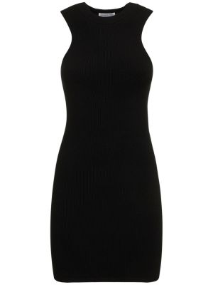 Mini obleka iz viskoze Designers Remix črna