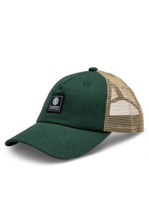 Мрежеста шапка с козирки Element зелено