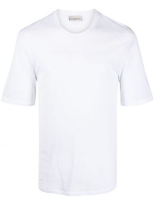 Koszulka bawełniana Laneus biała