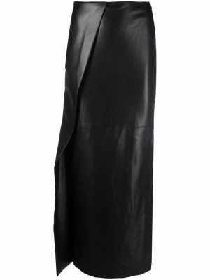 Černé maxi sukně Nanushka