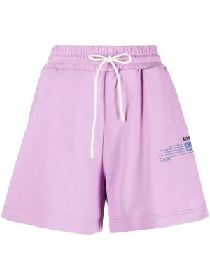 Pantalones cortos deportivos Msgm violeta