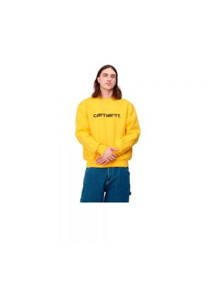 Bluza dresowa Carhartt Wip żółta