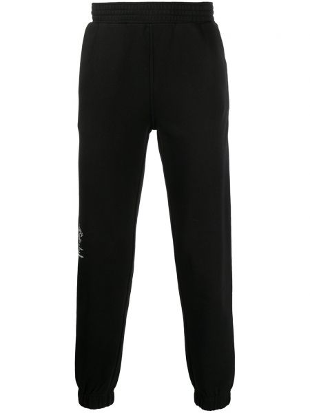 Pantaloni sport cu imagine Givenchy negru