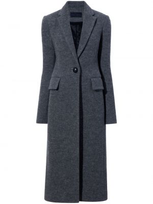 Vlněný kabát Proenza Schouler šedý