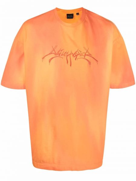 Camiseta con bordado Daily Paper naranja