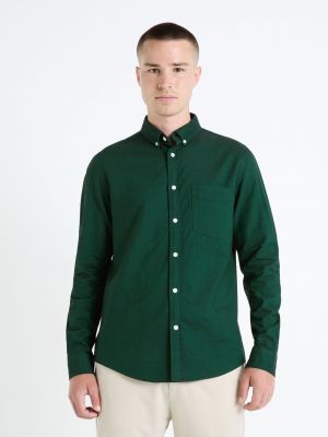 Košile Celio zelená