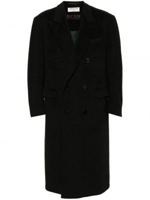 Kašmírový kabát A.n.g.e.l.o. Vintage Cult černý