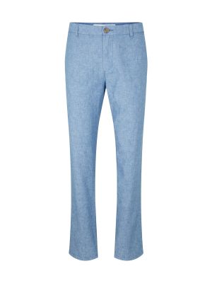 Μελανζέ παντελόνι chino Tom Tailor μπλε