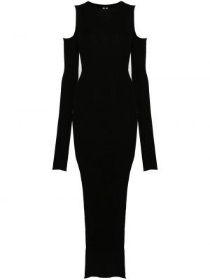 Dlouhé šaty Rick Owens čierna