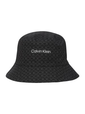 Reverzibilna kapa Calvin Klein črna