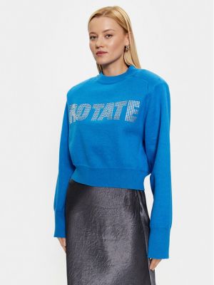 Sweter Rotate niebieski