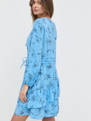 Mini šaty Ivy Oak modré