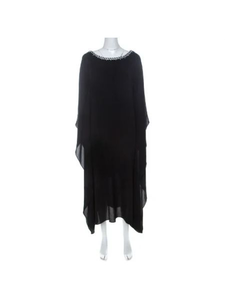 Jedwabna sukienka Michael Kors Pre-owned czarna