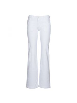 Jeans a zampa Le Temps Des Cerises bianco