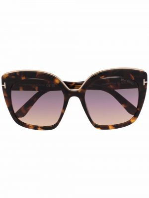 Okulary przeciwsłoneczne Tom Ford Eyewear brązowe