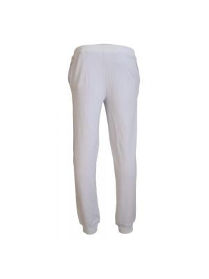Pantalones de chándal John Galliano blanco