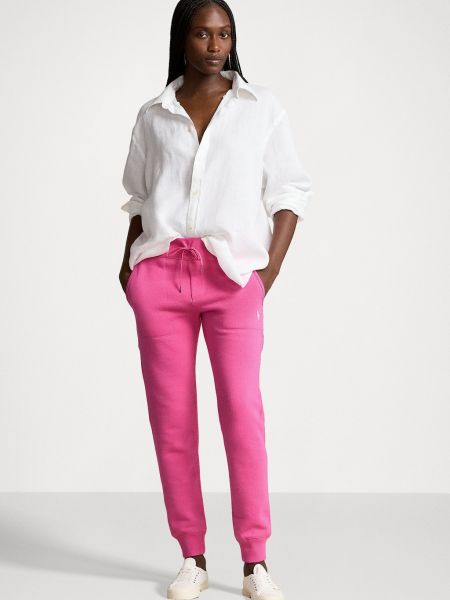 Спортивные штаны Polo Ralph Lauren розовые