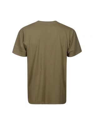 Camisa de algodón con estampado Wild Donkey marrón