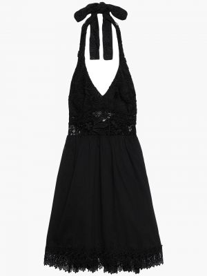 Černé mini šaty bavlněné Charo Ruiz Ibiza