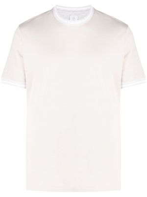 Pruhované bavlnené tričko Eleventy