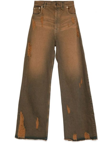 Flared jeans Egonlab brun