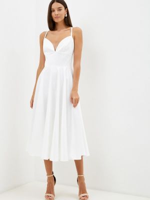Платье Seam, белое