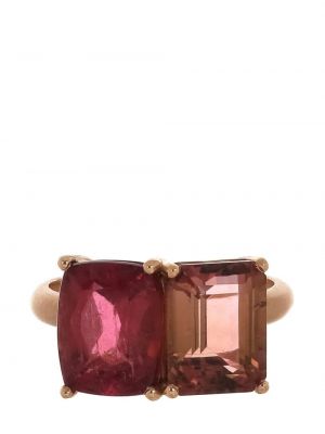 Z růžového zlata prsten Irene Neuwirth