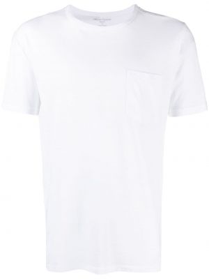 T-shirt con scollo tondo Officine Generale bianco
