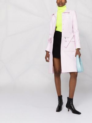 Trench Courrèges rose