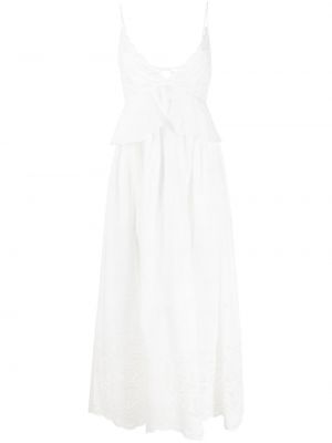 Dlouhé šaty Stella Mccartney bílé