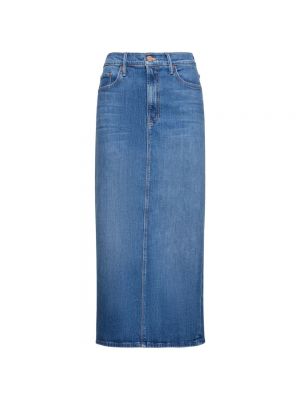 Spódnica jeansowa Mother niebieska