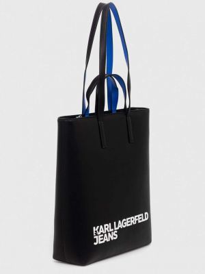 Torba Karl Lagerfeld Jeans črna