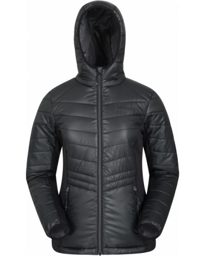 Pikowana kurtka softshell Mountain Warehouse czarna