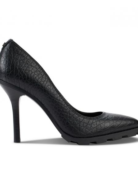 Туфли с острым носком без шнуровки Karl Lagerfeld Paris черные