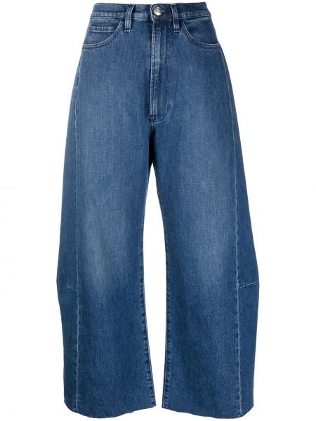 Jeans 7/8 3x1 blå