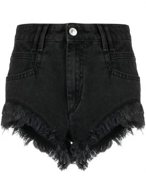 Shorts en jean à motif étoile Marant étoile noir