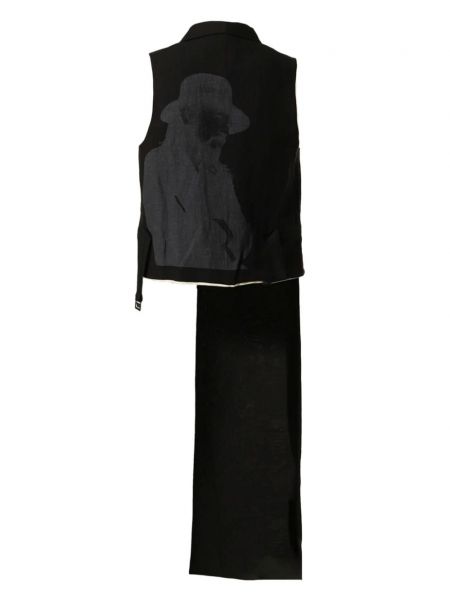 Asümmeetrilised mustriline vest Yohji Yamamoto