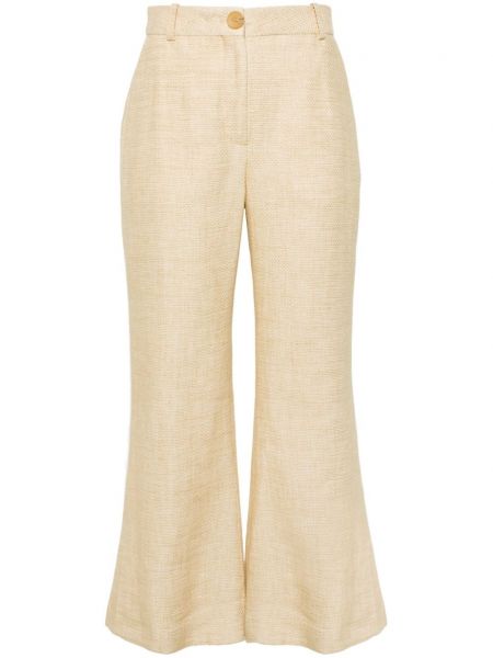 Pantalon large By Malene Birger beige