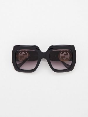 Солнцезащитные очки Gucci, черные