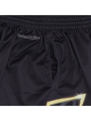 Pantalones cortos Mitchell & Ness negro