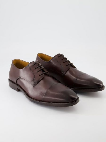 Туфли на шнуровке в деловом стиле Digel коричневые