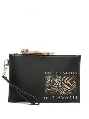 Чанта тип „портмоне“ с принт Roberto Cavalli