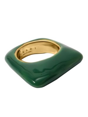 Кольцо Marni зеленое