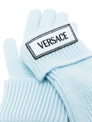 Gants en laine Versace