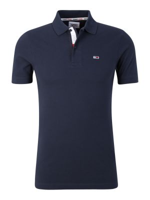 Polo Tommy Jeans μπλε