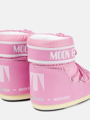 Śniegowce Moon Boot różowe