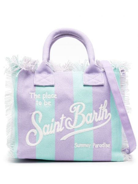 Pamučna shopper torbica Mc2 Saint Barth